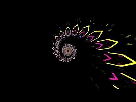 Abstract Neon Motion Graphics Background VJ Loops
