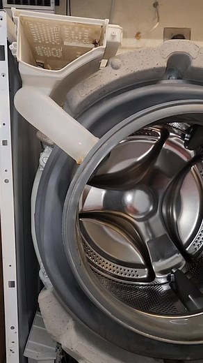 Kenmore washer - rubber boot replace #appliancerepair