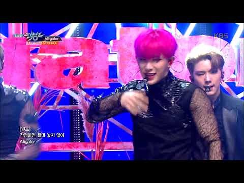 뮤직뱅크 Music Bank - Alligator - 몬스타엑스 (MONSTA X).20190222