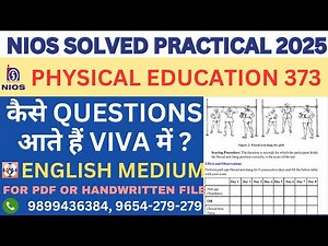 nios physical education practical file class 12 2025|nios physical education and yoga practical file