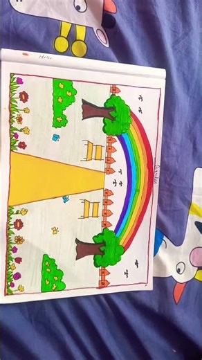 Easy garden drawing.