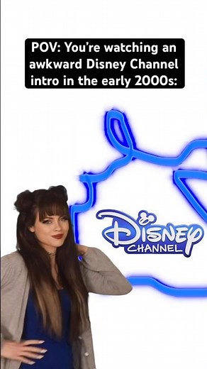 The Disney Channel “wand IDs” in the #early2000s were super awkward. #nostalgia #millennials