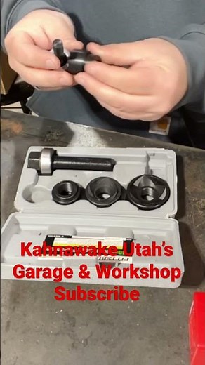 Harbor Freight Knockout Punch Set - Looks like fun to Use - #shorts