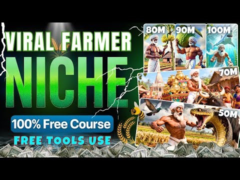 Create Viral AI Animated Video Using Free AI Tools | Brand New Niche