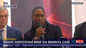 [ON AIR] The Commission for Gender Equality and the SA Human Rights Commission are providing updates on preparations for Caster Semenya’s case in the European Court of Human Rights in May. Switzerland is challenging the Strasbourg-based international court's ruling that the athlete was the victim of discrimination. Tune in to #eNCA #DStv403 #QuestionThinkAct | eNCAnews