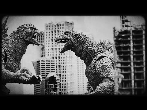 Godzilla Minus One vs Godzilla 1954 | ゴジラ vs ゴジラ EPIC STOP MOTION BATTLE!