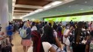 Spirit Airlines cancels flights causing long lines at Orlando airport