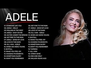 Top ADELE Songs Playlist 2025 | ADELE Greatest Hits Collection Of All Time #adele #trending