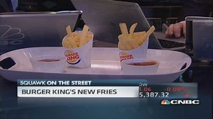 Burger King 'fries' something new