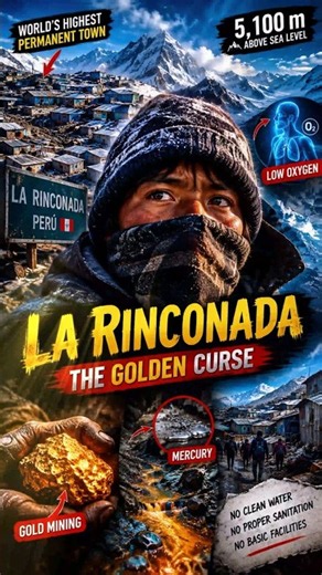 La Rinconada: The World’s Highest Permanent Settlement | Peru’s Golden Curse ⛰️