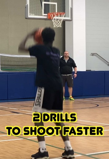 Shoot faster drills #basketball #basketballdrills #basketballtraining