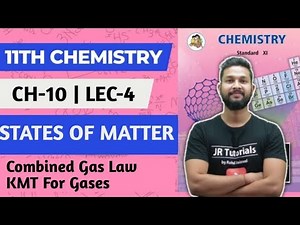 11th Chemistry | Chapter 10 | States of Matter | Lecture 4 | Maharashtra Board |