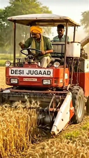 डेढ़ लाख का छोटा कंबाइन किसान भाई कर रहा है खेतों में कटाई इसे कोई अभी तक एक लाइक भी नहीं किया 😢