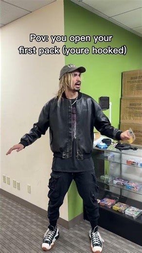 A wild encounter with a pack? #pokemoncards #pokemontg #pokemoncommunity #pokemontiktok #pokemonmeme