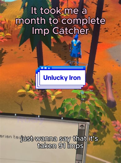 AKA: The story of how Imp Catcher became my 56th quest completion #runescape #oldschoolrunescape #gaming #mmorpg