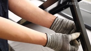 Kojem RV Step, 3-Step Stair with HandRail, for RVs Travel Trailers, Camper and Motor Homes Anti-Slip, Hot Tub Steps Ladder, Steel