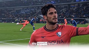 Goncalo Paciencia's Christmas 'cracker' volley for Bochum