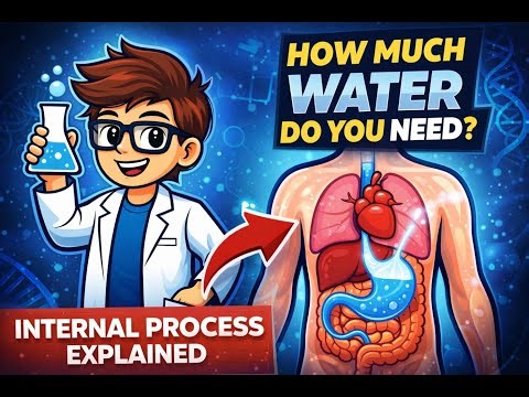 How Water Is Absorbed in the Human Body #bodycare #bodyscience #waterintake #humanity #humanbody