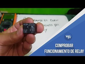 Como comprobar funcionamiento de RELAY - Practico