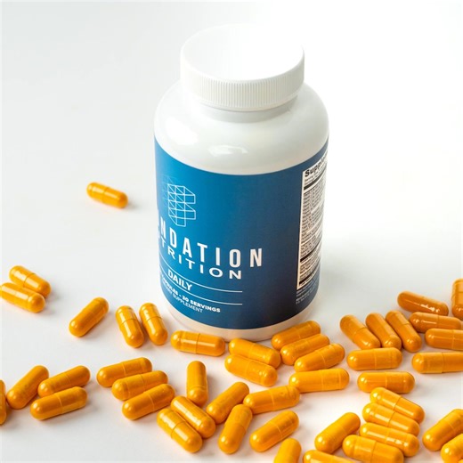 Tired of weak multis that barely move the needle? Foundation Daily isn’t just a multivitamin—it’s a high-potency, high-performance daily foundation built for clarity, movement, and real mental energy.* 🧠 Clean, Calm Focus without the crash* 🔥 Steady All-Day Energy you can feel* 🛡 Immune & Bone Support with clinically studied ingredients* 💪 Joint-Friendly Movement to keep you going strong* Formulated with 800mg of Turmeric, Bioactive B12, and other clinically-relevant dosages—this is way more