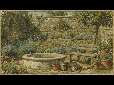 Medieval Garden Music 🌿 Peaceful Lute & Harp | Calm Instrumental for Reading, Rest & Daydreaming