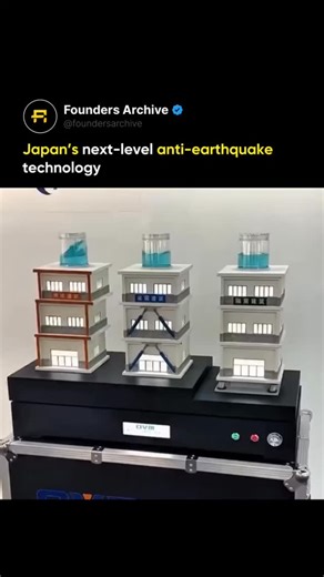 ENTREPRENEURSHIP | SUCCESS on Instagram: "Japan leads the world in earthquake safety — thanks to decades of seismic engineering. Buildings use base isolation systems that absorb up to 80% of tremors, while skyscrapers like the Tokyo Skytree rely on massive dampers that counteract shaking in real time. Engineers are also testing shape-memory alloys and flexible coatings that strengthen walls without major retrofits — practical innovations already saving lives. #Japan #Engineering #SeismicSafety #