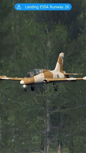 MB 339 UAE Air Force landing #laxmiaviation #earoflyfsglobal