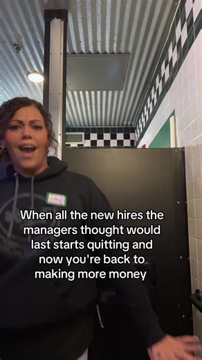 Less is always more with this kind of work 😅 #server #bartender #serverlife #westvirginia #foodservice