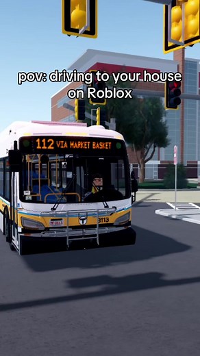 Boston Bus Simulator Gameplay on Roblox