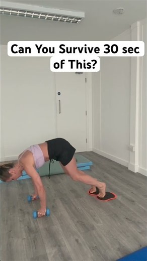Abs Exercise with Sliders to Make It Harder .2 Times a Week.