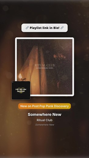 New on Post Pop Punk Discovery!  Somewhere New by Ritual Club ⚡️  Playlist link: https://open.spotify.com/playlist/1fkp2M21Z45gFJITwt6NSu?si=b1dc4e1d5deb4c2e Follow to discover music like this daily  #PostPopPunk #Emo #PopPunk #AlternativeRock #PostEmo #MidwestEmo | SandPost Records | Facebook