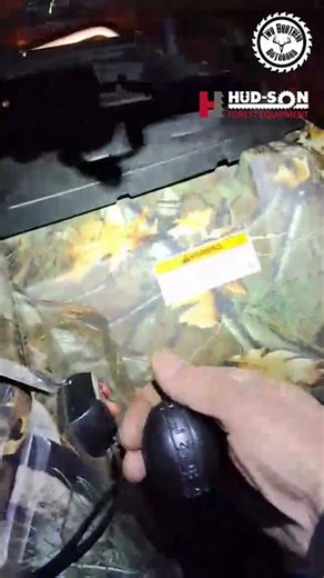 ATV logging at night! #log #logging