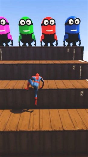 GTA 5 Epic Water Ragdolls Spiderman Jump/Fails Ep 277#shorts​