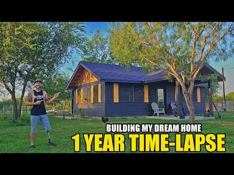 Building My Dream Home From The Ground Up | Time-Lapse In 30 Minutes | DIY House Build