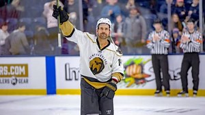 Terry Ryan shares his special return to pro hockey story and gets a bit choked up