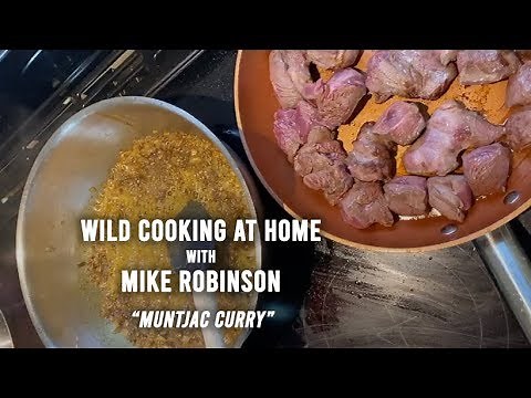 Wild Cooking at Home: Muntjac Curry