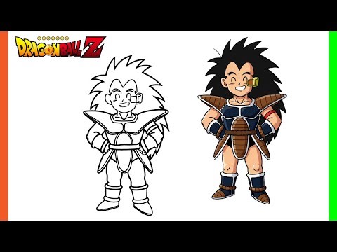 How to Draw Raditz | Dragon Ball Z Tutorial