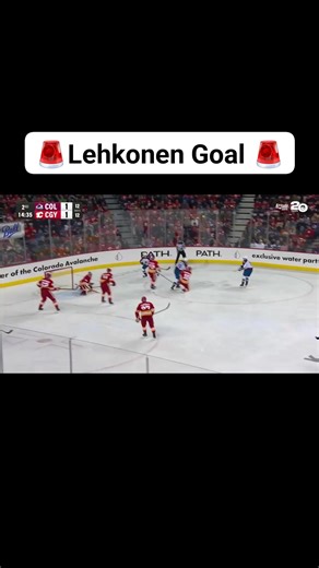 Lehkonen scores to put the Avs ahead #Avs 2 vs #Flames 1 #GoAvsGo | You're in Avalanche Country
