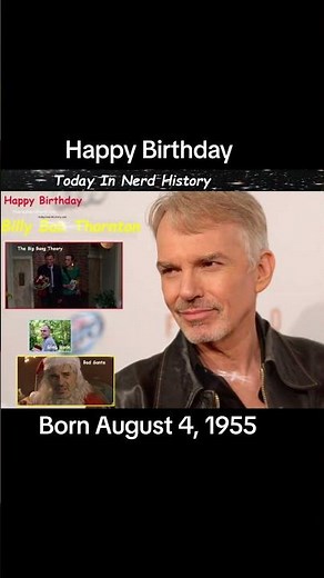 Happy birthday Billy Bob Thornton, born August 4, 1955.