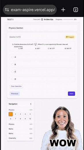📊 Exam Aspire – Test, Results and all Explained!