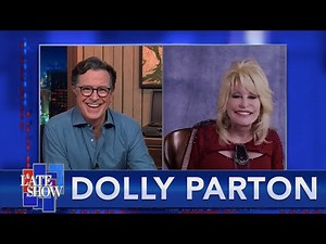 Watch Stephen Colbert Break Down in Tears During Dolly Parton Interview