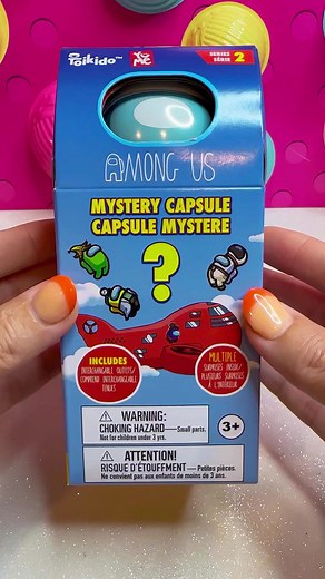 Among Us Mystery Capsule Series 2 👩‍🚀🪐 #freeproduct Will you be the deadly Imposter, or a Crewmate? Collect all 10 characters plus 2 rare.🛒 Available on Amazon, yumetoys.com and more. #amongus #amonguscapsules #yumetoys #mysterycapsule #blindbox | Vivizone