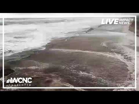 LIVE | Powerful nor'easter destroys North Carolina 12 along Outer Banks | Weather Impact