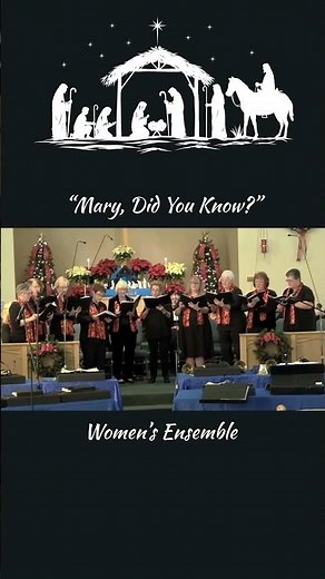 “Mary, Did You Know?” #franklinfirst #choir #franklinfirstohio