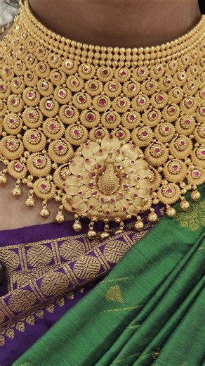 20 pown gold choker 💥❤️‍🔥pothys Swarnamahal Poonamallee🤯🎇#marriage#goldjewellery#wedding#thalichain