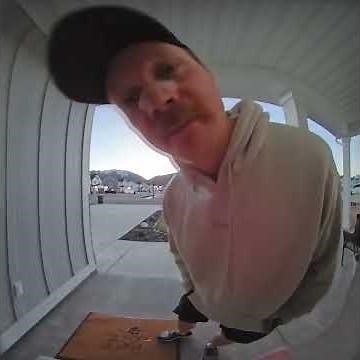 POV your neighbor comes over early