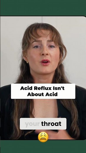 Here’s what’s actually causing your #acidreflux (full video👇)