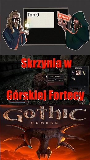 Inaccessible chest in the Mountain Fortress in Gothic Remake #gothic #gothicremake #rpg