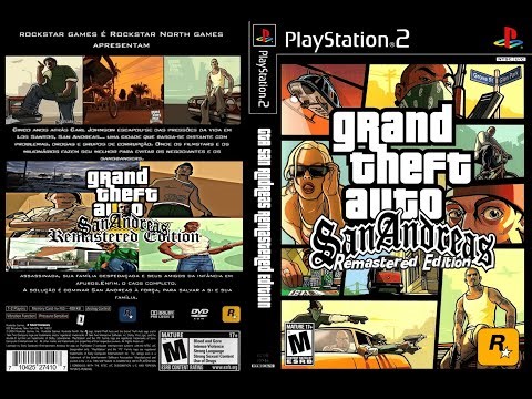 GTA San Andreas Remastered Edition ISO PS2, OPL, PCSX2