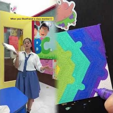 Jab ap class monitor ho 🏫 #shorts #ytshorts #sejalgabashorts #school